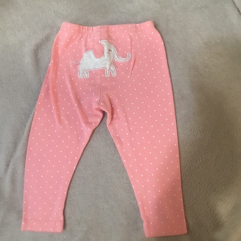 Carter’s Love My Mama Elephant Short sleeve onesie pant set Size 12 months - Picture 5 of 7